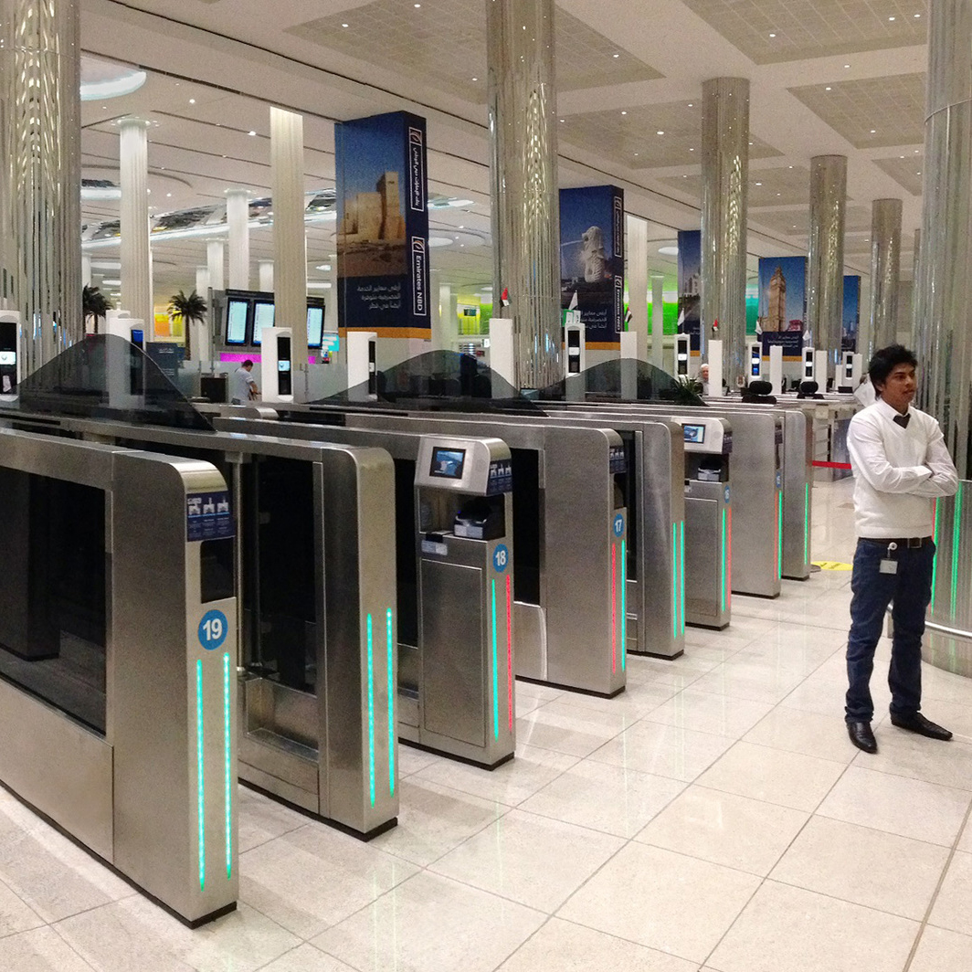 facial recognition with Insight Duo at Dubai Airport