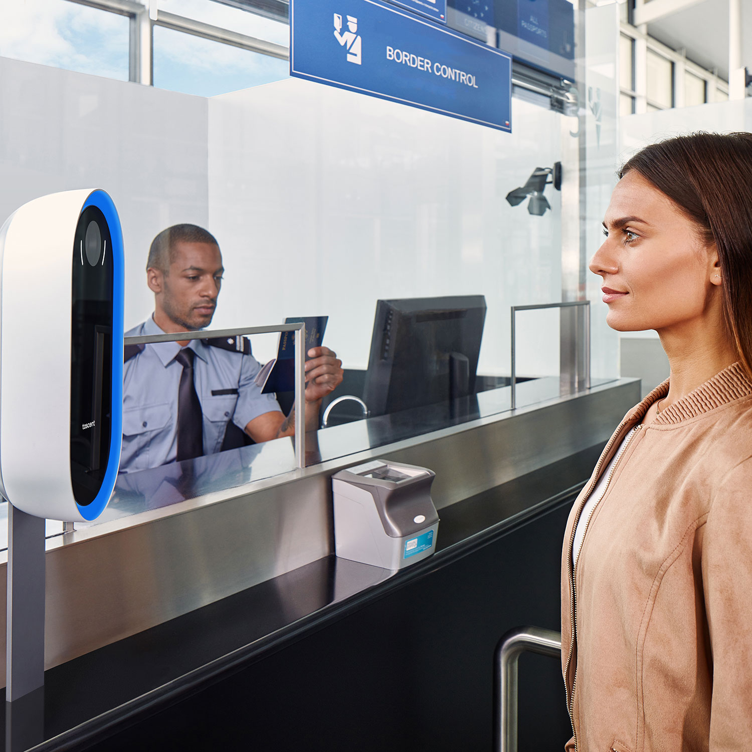 Iris Recognition by Insight One at Border